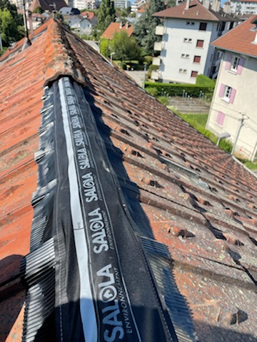 renovation faitage toiture haute-savoie - artisan couvreur thonon-les-bains jean couverture